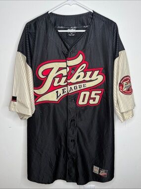 Vintage FUBU 05 Baseball Jersey y2k fubu